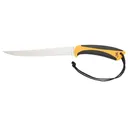 Browning White Water Fillet Knife 7 1/4" Fixed Blade Yellow - Browning