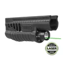 Nightstick Shotgun Forend Light with Green Laser Black for Mossberg 500/590/590A1/Shockwave 1200 Lumens - Nightstick