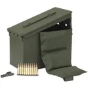 PMC Bronze Rifle Ammunition .223 Rem 55 gr FMJ 2900 fps 1680/ct (2-M2A1 Metal cans 840/ct) - Pmc