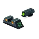 Meprolight Tru-Dot Night Sight Set - Glock 9mm, .357 Sig, 40 S&W, .45 GAP Fixed Set Green/Orange - Meprolight
