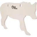 Allen EZ Aim AR500 Coyote 3/8" Thick Hanging Target - Allen