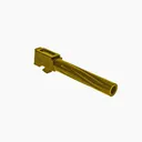 Rival Arms V1 Gold Barrel for Glock Model 17 Gen5 - Rival-Arms