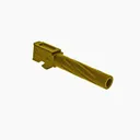 Rival Arms V1 Gold Barrel for Glock Model 19 Gen5 - Rival-Arms