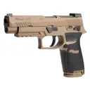 Hogue Wrapter Rubber Adhesive Grip for P320 Full Size Models (Medium Grip Module) - Black - Natchez Shooting & Outdoors
