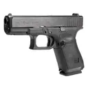Hogue Wrapter Rubber Adhesive Grip for Glock Gen 5 Models 19, 19MOS, 44 - Black - Natchez Shooting & Outdoors