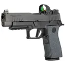 Wrapter Grit Adhesive Grip for Sig Sauer P320 Full Size Black - Hogue