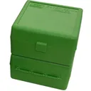 MTM Case Guard RS100 Series Small Rifle Ammo Box 100 Rounds Green - Mtm