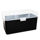 Berry's Mfg 412 Clear Ammo Flip Top Box  Holds 50 Rounds -  .300 Ultra - Berry-S-Mfg