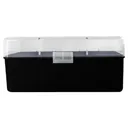 Berry's Mfg 413 Ammo Box for S&W 500 50/ct - Clear/Black - Natchez Shooting & Outdoors