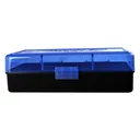 Berry's Mfg 50rd Ammo Box - 454 - 50 A.E. Blue w/Black Bottom - Berry-S-Mfg