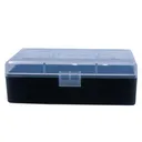 Berry's Ammo Box #407 - .44 cal 50/rd Clear/Black - Berry-S-Mfg