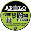 Hatsan Apolo Pointed Air Rifle Pellets 22 Cal 18 gr 250/ct - Hatsan-Usa