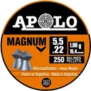 Hatsan Apolo Magnum Air Rifle Pellets 22 Cal 15.4 gr 250/ct - Hatsan-Usa