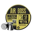 Hatsan Apolo Air Boss Match Competition Air Pistol Pellets .177/4.49mm/4.52mm Cal 7 gr 500/ct - Hatsan-Usa