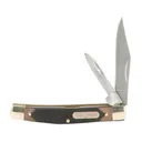 Old Timer Middleman Jack 2 3 5/16" Blade Black and Brown - Old Timer