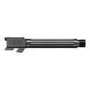 CMC Trigger for Glock Model 17- Fluted Threaded Barrel Black - Cmc-Triggers