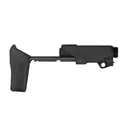 SB Tactical HBPDW Pistol Stabilizing Brace 556/300 BLK Black with Buffer and Spring - Sb-Tactical