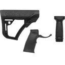 Collapsible Buttstock Pistol Grip & Vertical Foregrip Combo BLK - Daniel-Defense