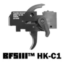 Franklin Armory BFSIII HK-C1 Binary Firing Trigger Firing System For HK91 HK93 HKMP5 Platform - Curved Trigger - Franklin-Armory
