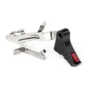 ZEV PRO FLAT FACE TRIGGER BAR KIT, SMALL, BLK/RED - Zev-Technologies