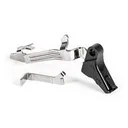 ZEV PRO FLAT FACE GLOCK TRIGGER UPGRADE BAR KIT, GEN5, BLK/BLK - Zev-Technologies