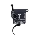 Triggertech Rem 700 Clone (NO BOLT STOP) 2-Stage Black Special Pro-Clean Curved Trigger - TriggerTech