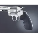 Hogue Colt Python Rubber MonoGrips - Black - Hogue