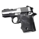 Hogue Ambi Safety Rubber Grip with Finger Grooves for SIG Sauer P938 Black - Hogue