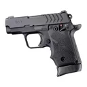 Hogue Overmolded Rubber Grip for Springfield 911 .380 Ambi Safety Black - Hogue