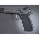 Hogue CZ, TZ, EAA, Springfield Rubber Grips with Finger Grooves - Hogue