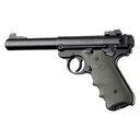 Ruger MKIV Rubber Grip with Finger Grooves OD Green - Hogue