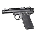 Hogue Ruger 22/45 MKIV Rubber Grip with Finger Grooves Black - Hogue