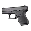 Hogue HandAll Beaver Tail Grip Sleeve Glock 42, 43 - Black - Hogue