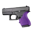 Hogue HandAll Beaver Tail Grip Sleeve Glock 42, 43 Purple - Hogue