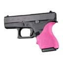 Hogue HandAll Beaver Tail Grip Sleeve Glock 42, 43 Pink - Hogue