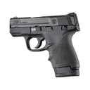 HandAll Beaver Tail Grip Sleeve S&W M&P Shield Ruger LC9 Glock 26/27 Black - Hogue