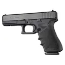 HandAll Beavertail Grip Sleeve Glock 17 Gen 1-2-5 Black - Hogue