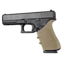 Hogue HandAll Beavertail Grip Sleeve Glock 17, G17L, G19X, G34, G34 MOS Gen 1-2-5-Flat Dark Earth - Hogue