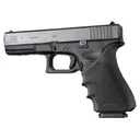 Hogue HandAll Beavertail Grip Sleeve Glock 17, G17 MOS, G17L, G22, G35, G35 MOS, G34, G34 MOS, G31, G37 Gen 3-4 Black - Hogue
