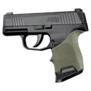 Hogue HandAll Beavertail Grip Sleeve Sig Sauer P365 OD Green - Hogue