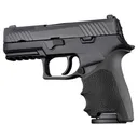 Hogue HandAll Beavertail Handgun Grip Sleeve for Sig Sauer P320 Compact Black - Hogue