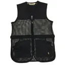 Bob Allen Full Mesh Dual Pad Shooting Vest Black M - Outdoor-Connection
