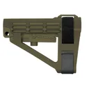 SB Tactical SBA4 5-Postion Adjustable Brace for AR-15 OD Green - Sb-Tactical