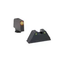 Green Tritium Round Outline Orange .315/black .394 for Glock TallSuppressor - Ameriglo
