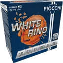 Fiocchi White Rino Shotshells 12 ga 2 3/4" 1 1/8oz 1250fps #8 25/ct - Fiocchi