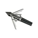 Muzzy Trocar 4-blade HBX Crossbow Hybrid Broadhead 1" X 1 5/8" Cut 100gr 3/ct - Muzzy Bowfishing