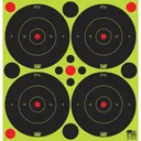 Pro-Shot 3" SplatterShot Green Bullseye Targets Peel and Stick with Pasters 48/ct - Pro-Shot