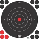 Pro-Shot Splatter Shot 8" White Bullseye Target 6/ct - Pro-Shot