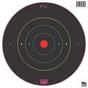 Pro-Shot 8" Bullseye Multi-Color Rings on Heavy Tag Paper 6/ct - Pro-Shot