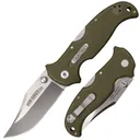 Cold Steel Bush Ranger Lite Rocker Lock Knife  - 3-1/2" Satin Blade OD Green GFN - Cold Steel